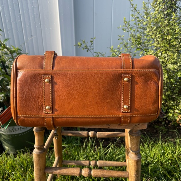Dooney bourke Florentine leather satchel small - Picture 10 of 13